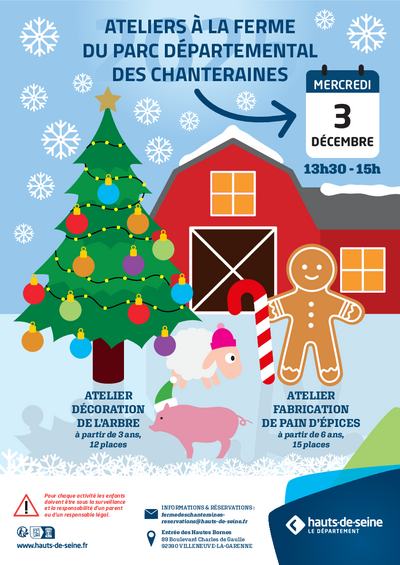 ateliers à la ferme des chanteraines