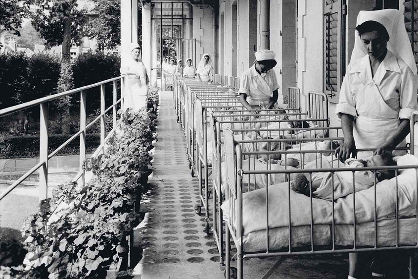 Pouponnière Manchon à Antony - Archives départementales Hauts-de-Seine