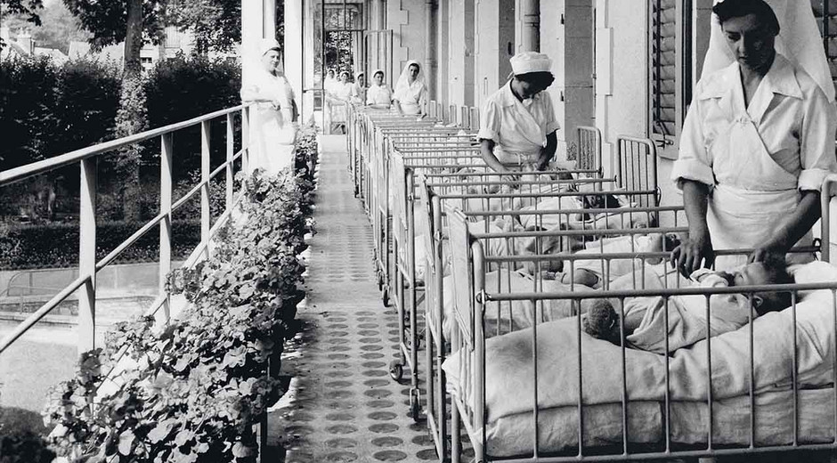 Pouponnière Manchon à Antony - Archives départementales Hauts-de-Seine