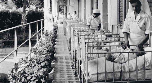 Pouponnière Manchon à Antony - Archives départementales Hauts-de-Seine