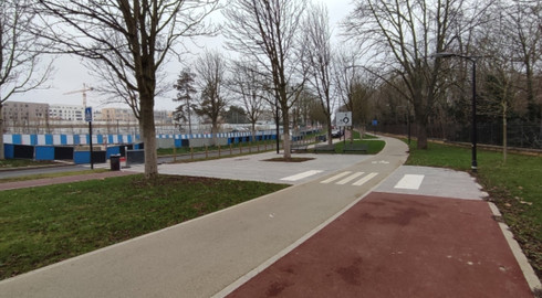 Une nouvelle piste cyclable sur l'avenue Sully-Prudhomme (RD67) &agrave; Ch&acirc;teany et Antony