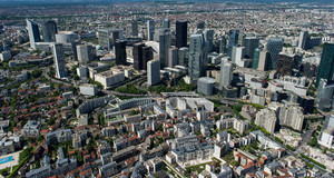 La Défense vue du ciel