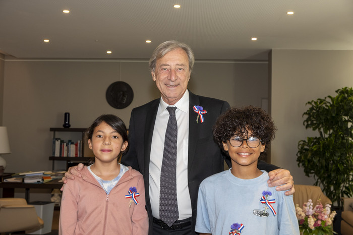 GS - RÉCEPTION DE JEUNES DE LA CITÉ DE L'ENFANCE