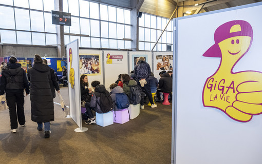 Forum Giga la Vie à Châtenay-Malabry, en janvier 2023