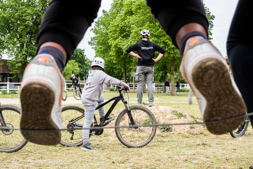 Activité BMX dans le cadre de Vacan'Sports