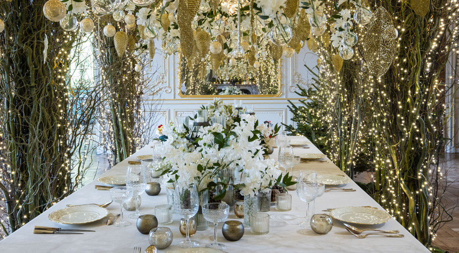 Table de f&ecirc;te au Ch&acirc;teau de Sceaux.