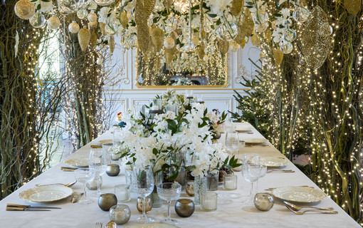 Table de f&ecirc;te au Ch&acirc;teau de Sceaux.