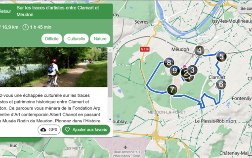 Album parcours Geovelo