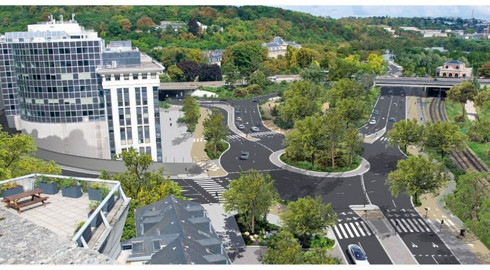 L'&eacute;changeur de la Manufacture de S&egrave;vres &agrave; horizon 2030.