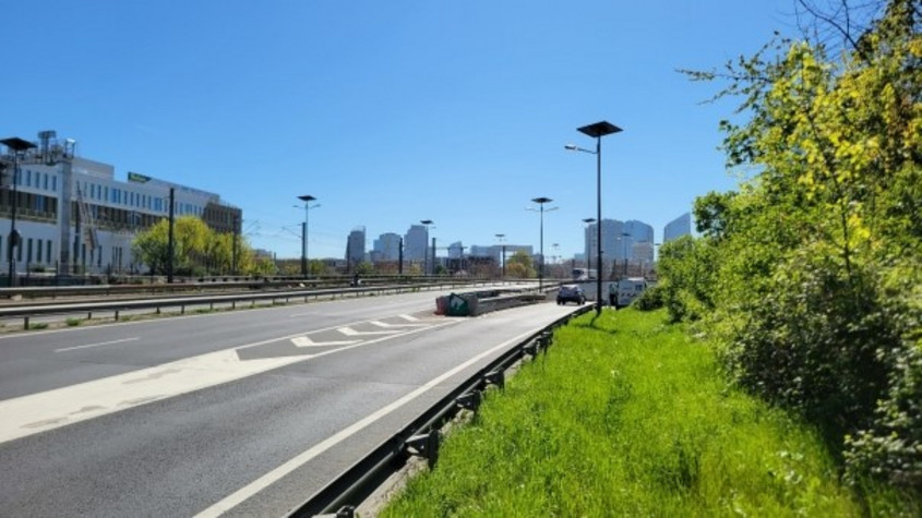 Les nouveaux &eacute;clairages install&eacute;s sur la RD 914