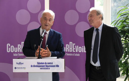 CDDV à Courbevoie département Hauts-de-seine, SMessieurs iffredi et Kossowski