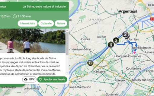 Album parcours Geovelo