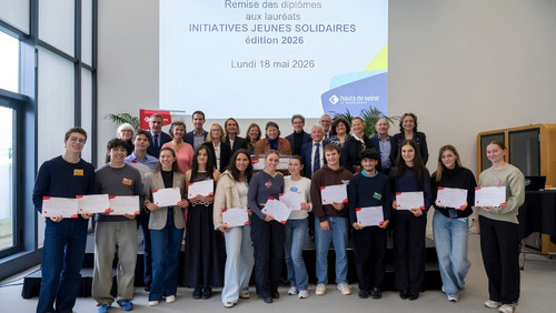 Le Département des Hauts-de-Seine récompense l’engagement des jeunes pour un monde plus solidaire