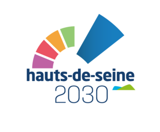 Le logo de l'Agenda 2030 du Département des Hauts-de-Seine