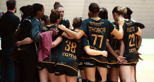 Les joueuses de Paris 92, le club de handball des Hauts-de-Seine