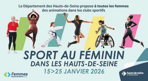 Le D&eacute;partement des Hauts-de-Seine se mobilise pour la Journ&eacute;e internationale du sport au f&eacute;minin