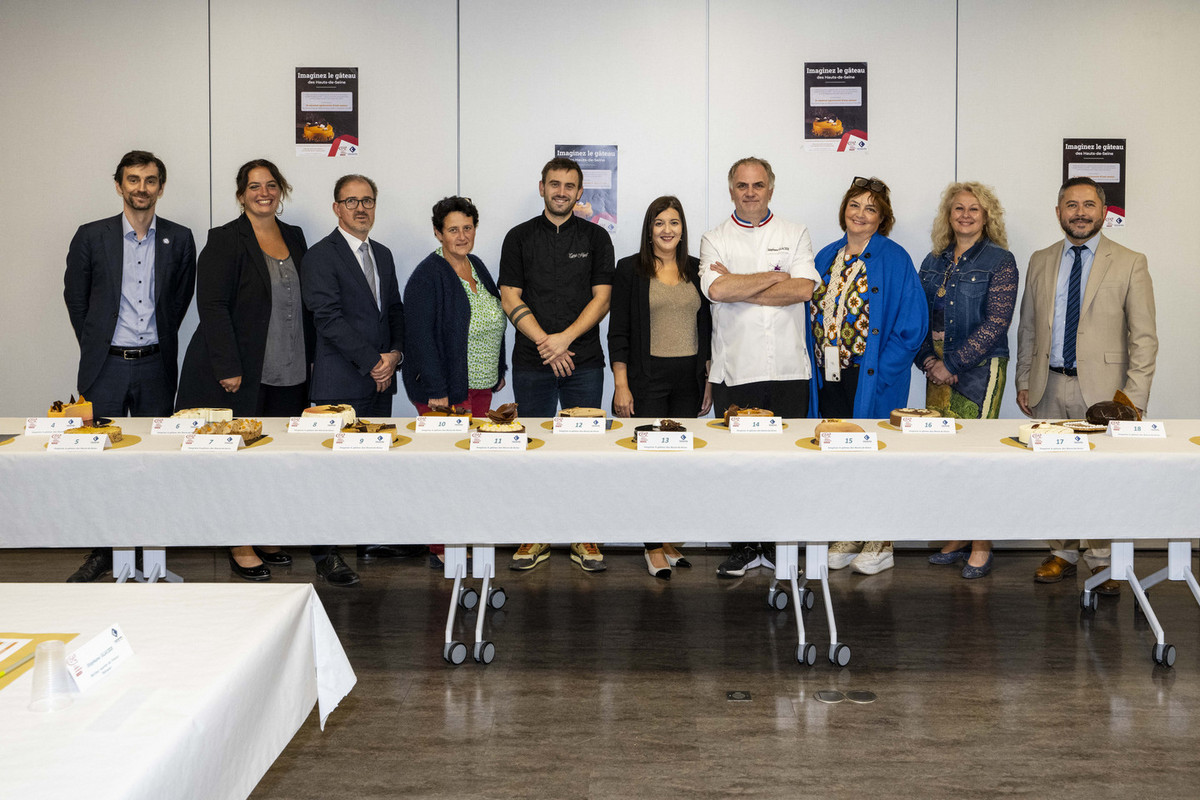 Les lauréats de l'édition 2023 du Concours « Imaginez le gâteau des Hauts-de-Seine »