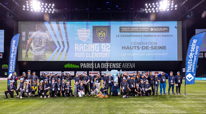 Le Département des Hauts-de-Seine, partenaire du Racing 92