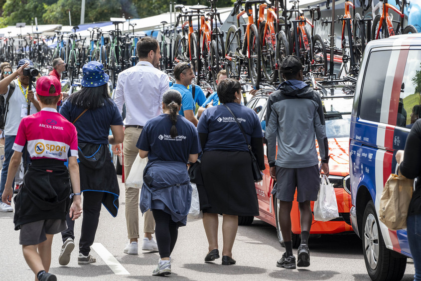 Jeunes des Hauts-de-Seine au Tour de France