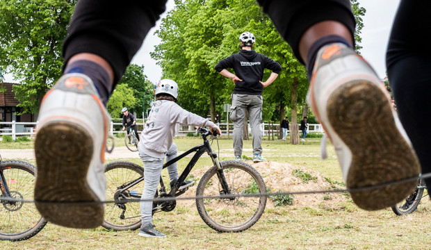 Activité BMX dans le cadre de Vacan'Sports
