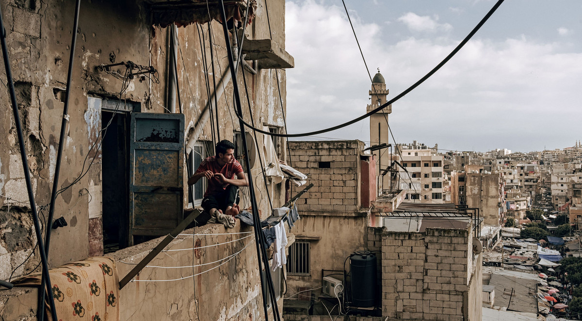 THE SHREDDED LANDS - GAZA HOSPITAL - SABRA - LEBANON