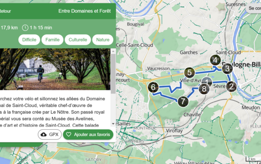 Album parcours Geovelo