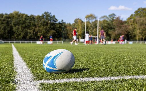 Les jeunes altoséquanais visitent le centre d'entraînement du Racing 92