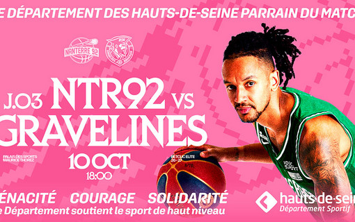 affiche du match avec Nicolas Sene