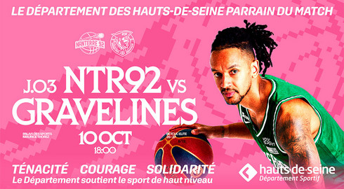 affiche du match avec Nicolas Sene