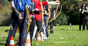 Activité tir a l'arc au Trophée aventure Hauts-de-Seine