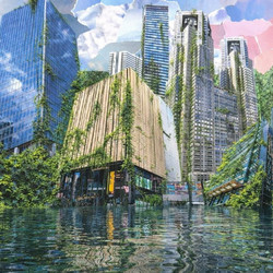La D&eacute;fense dans une vison futuriste