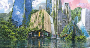 La D&eacute;fense dans une vison futuriste