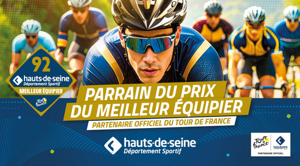 null LOe visuel officiel du prix du meilleur équipier 2026, parrainé par le Département des Hauts-de-Seine
