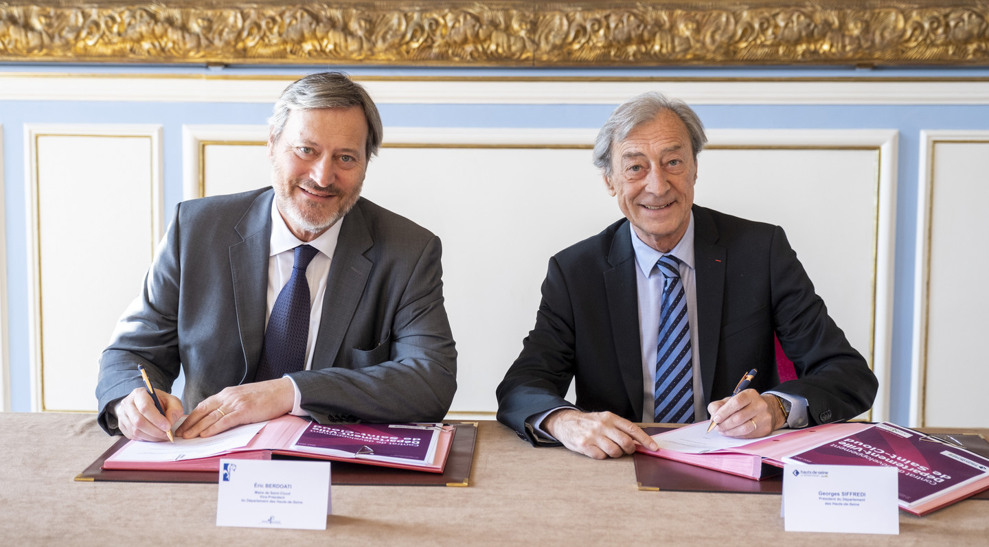 SIGNATURE CONTRAT DE VILLE SAINT-CLOUD