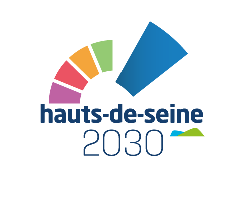 Le logo de l'Agenda 2030 du Département des Hauts-de-Seine