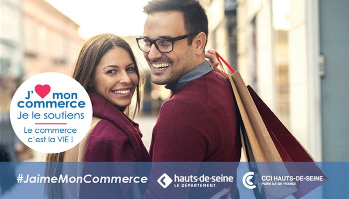 #JaimeMonCommerce Campagne de soutien aux commerçants des Hauts-de-Seine