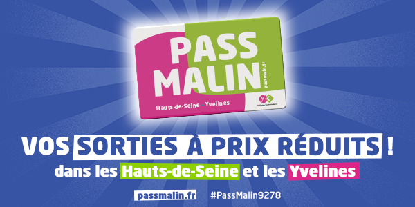 Le Pass Malin Hauts-de-Seine-Yvelines