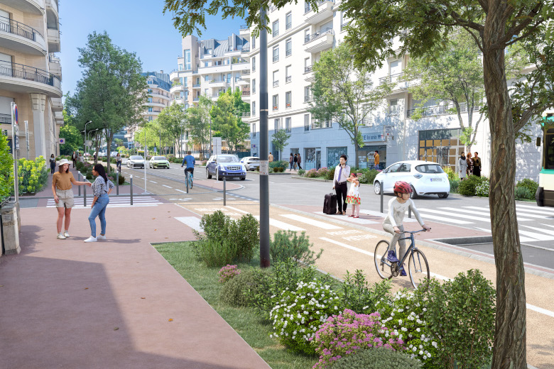 Le pôle gare Châtillon-Montrouge après les travaux