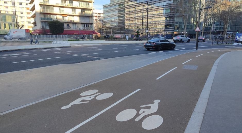 Les travaux termin&eacute;s sur la RD910 &agrave; Boulogne-Billancourt